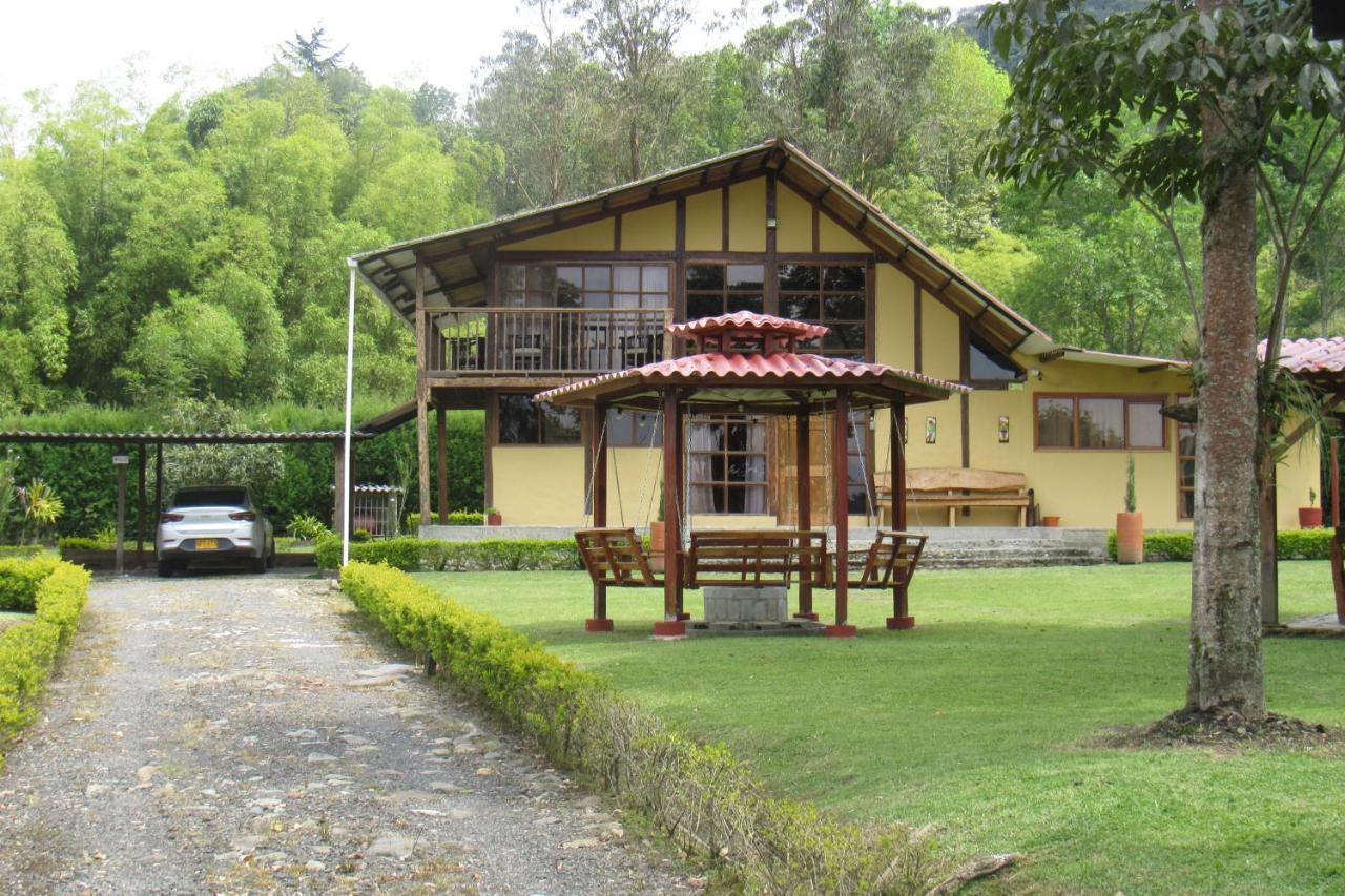 Casa Campo Valle De Cocora 萨兰托 外观 照片