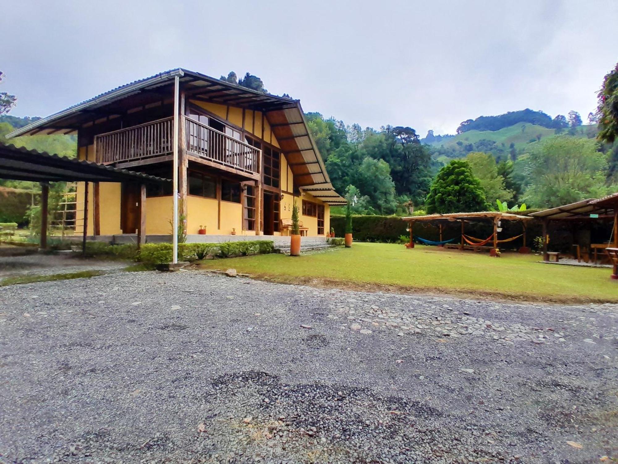 Casa Campo Valle De Cocora 萨兰托 外观 照片