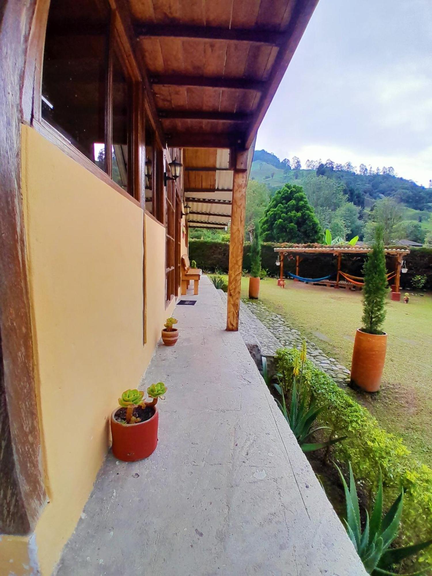 Casa Campo Valle De Cocora 萨兰托 外观 照片